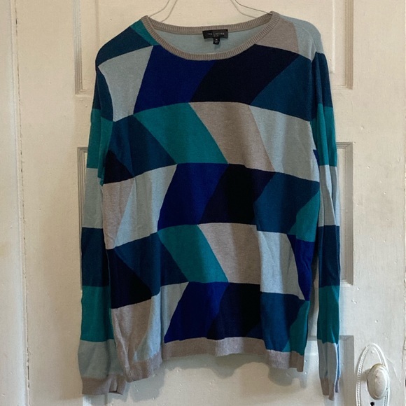 Geometric // Stripes Sweater - Picture 3 of 7
